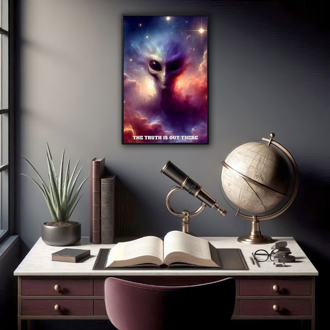 Customisable Extraterrestrial Life-form Poster (Creator Uploaded)
