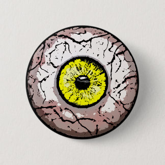 Customisable Eyeball -Button 6 Cm Round Badge