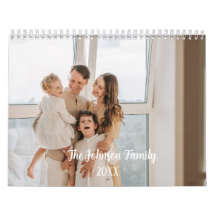 Customisable Family Chore Chart Accountability Calendar