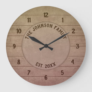Customisable Family Clock