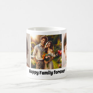Customisable Family Love Photo Collage Mug