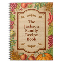 Customisable Family Recipe Book
