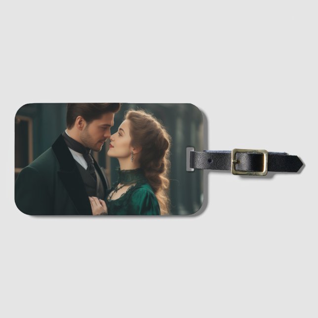 Customisable Family Travel Luggage Tag (Front Horizontal)
