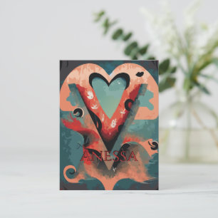 Customisable Fantastic V Postcard