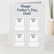 Customisable Father’s Day Card | Personalised for
