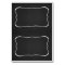 Customisable Faux Chalkboard Tented Place Cards