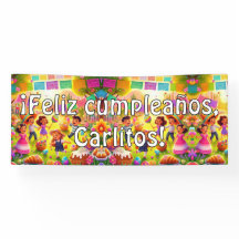 Customisable ¡Feliz cumpleaños! Mexican Fiesta