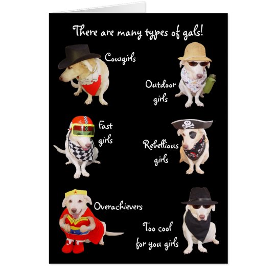 Customisable Female Birthday Card