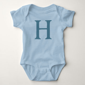 Customisable First Initial Infant Fashion Baby Bodysuit