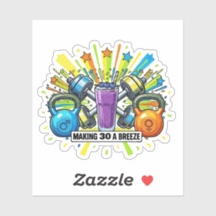 Customisable Fitness Smoothie Celebration