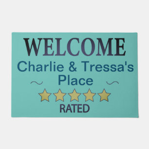 Customisable Five Star Doormat
