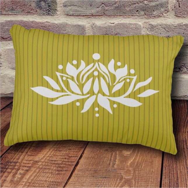 Customisable Flaming Lotus Flower Decorative Cushion (Creator Uploaded)