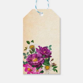Customisable Floral Gift Tags