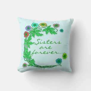 Customisable Floral Pillow