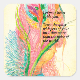 Customisable Flower angel Sticker