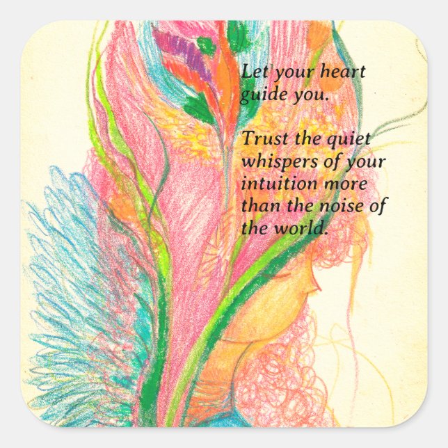 Customisable Flower angel Sticker (Front)