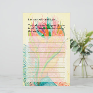 Customisable Flower Fairy Stationery