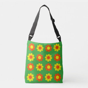 Customisable Flower Power Crossbody Bag