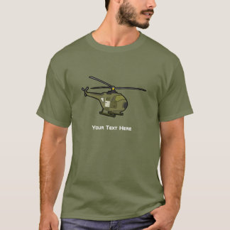 Customisable Flying Camo Helicopter T-Shirt