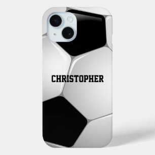 Customisable Football Soccer Ball iPhone 15 Case