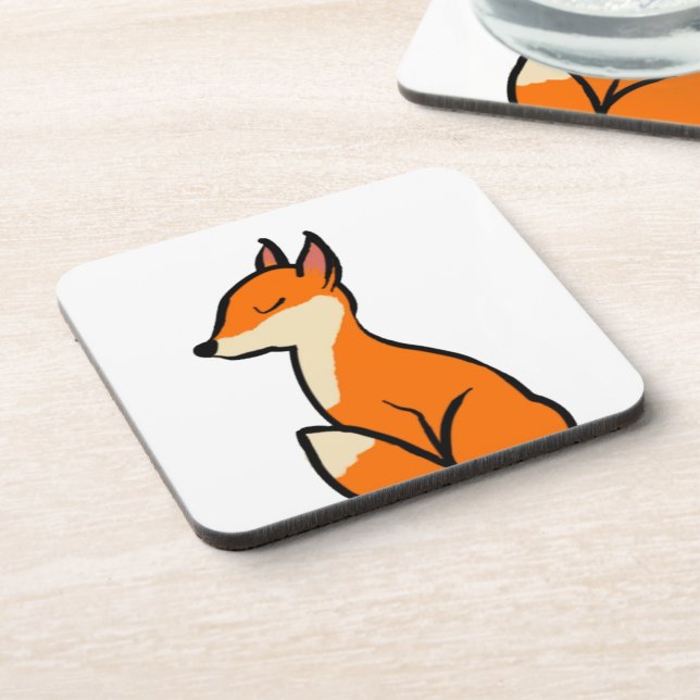 Customisable Fox Coaster (Left Side)