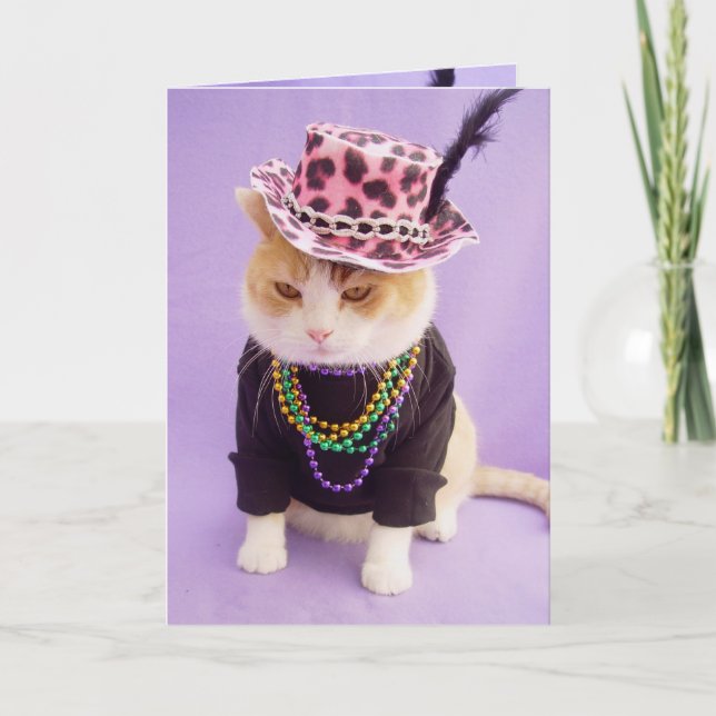 Customisable French Birthday Card (Front)