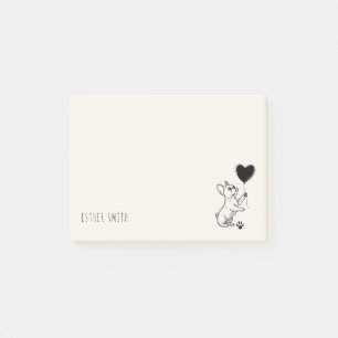 Customisable French Bulldog Lovers Moms Birthday Post-it Notes