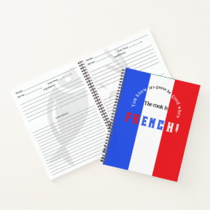 Customisable French Recipe Book
