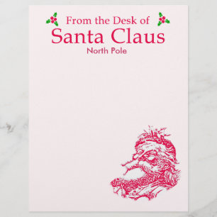 Customisable From the Desk of Santa Claus