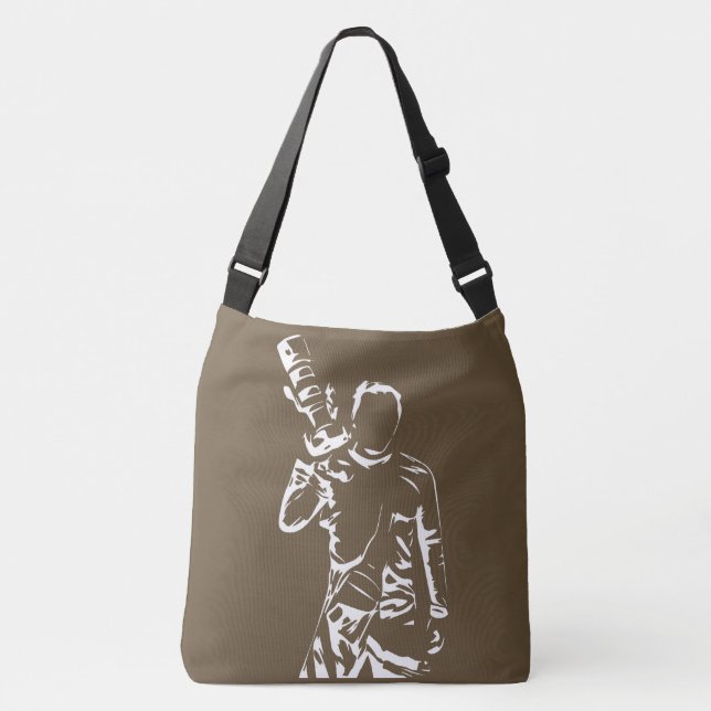 Customisable Front & Back Pro Photographer Crossbody Bag (Front)