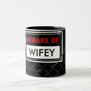 Customisable Funny Cool Unique Two-Tone Coffee Mug