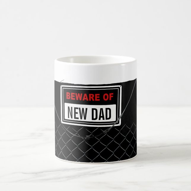 Customisable Funny Cute Unique First Father's Day Coffee Mug (Center)