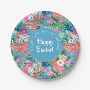 Customisable funny Egg-tastic Easter Plate