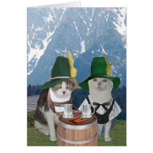 Customisable Funny German Cats/Kitties