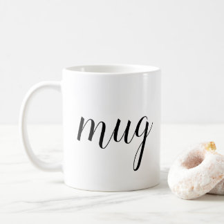 Customisable Funny Literal Word Coffee Mug