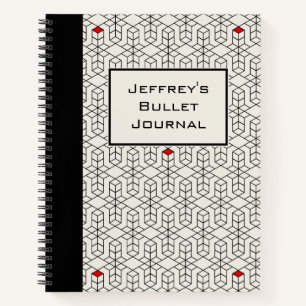 Customisable Geometric Bullet Journal