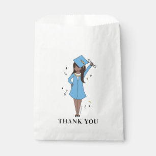 Customisable Girl Avatar   High School Graduation  Favour Bag