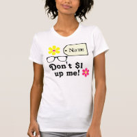 Customisable Girly Game Show Contestant T-Shirt