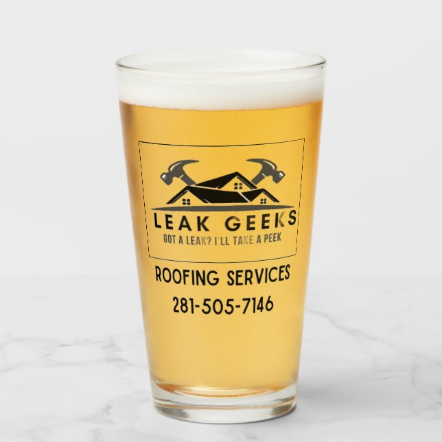 Customisable Glass Cup – Add Logo/Event Design  (Front Filled)