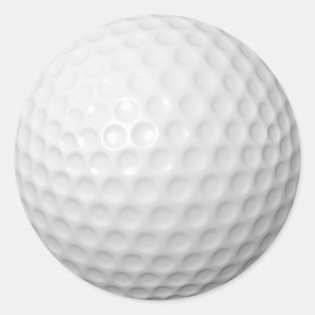 Customisable Golf Ball Stickers (Front)