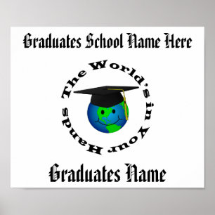 Customisable Graduation Certificate Poster