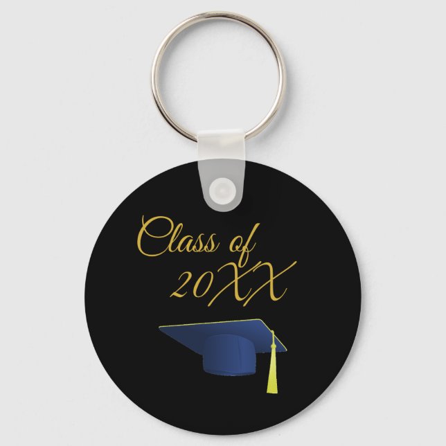 Customisable Graduation Class of  Key Ring (Front)