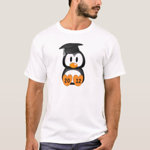 Customisable Graduation Penguin T-Shirt