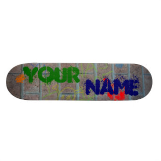 Customisable Graffiti Skateboard