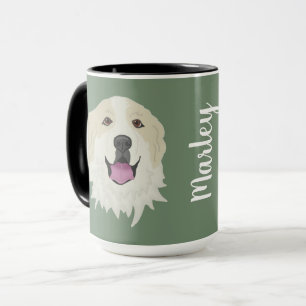 Customisable Great Pyrenees Badger Markings  Mug