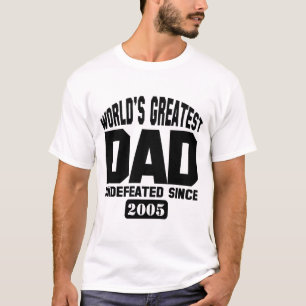 Customisable Greatest Dad T-Shirt