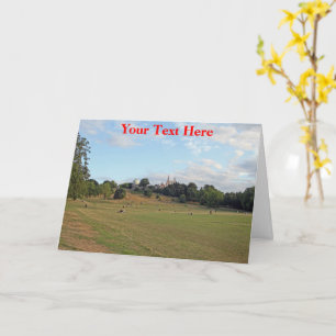 Customisable Greenwich Park, London Card