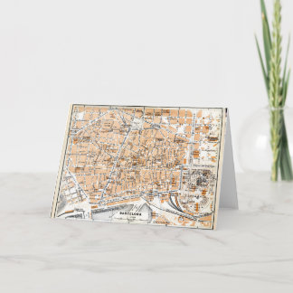 Customisable Greeting Card Travel Barcelona Spain