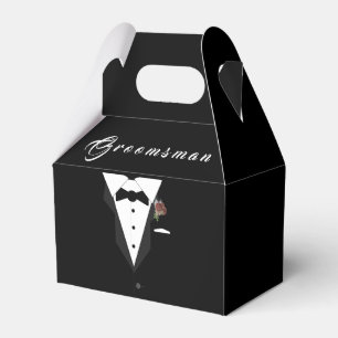 Customisable Groomsman Favour Box