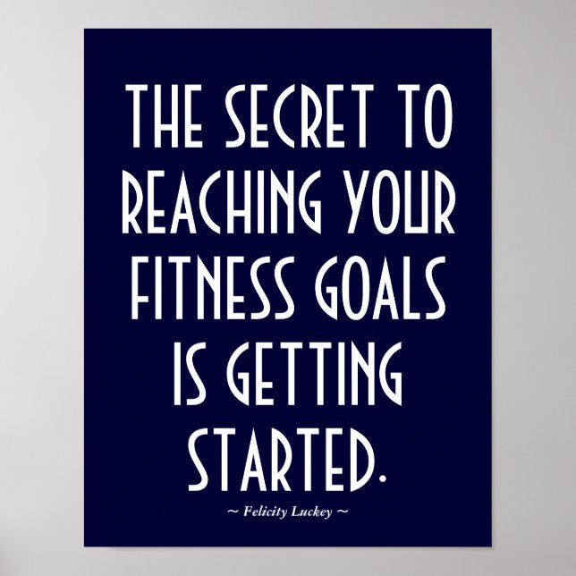 Customisable Gym Poster 43 (Front)